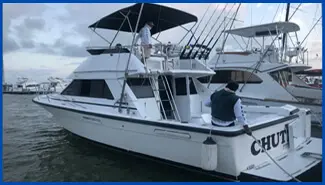 34 ft Phoenix fishing charter Cancun